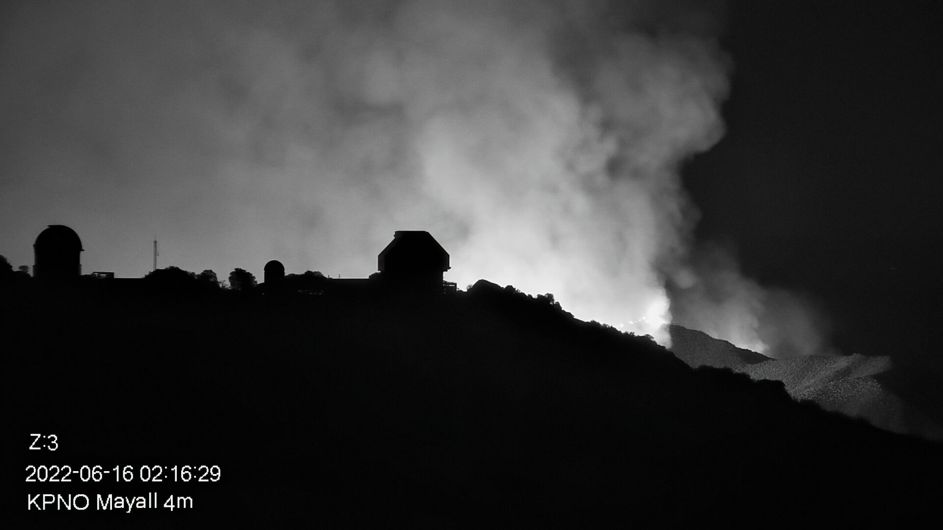 Contreras Fire, Kitt Peak National Observatory, 2022